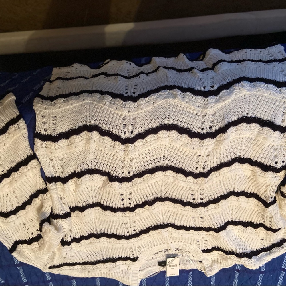 Striped Knit Sweater